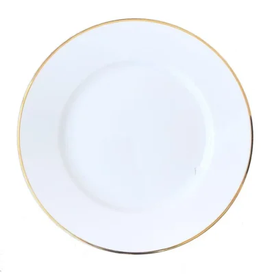 BLOCHO Kaszub Tallrik Flat med Guldrand 26,5cm