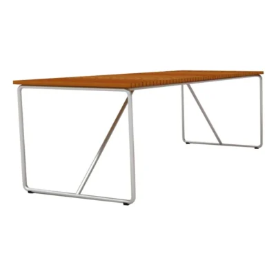 Como bord 200x90cm, Teak