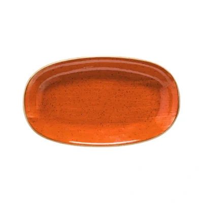 BONNA Terracotta Tallrik Oval 15x9cm
