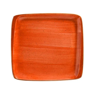 BONNA Terracotta Tallrik Kvadrat 27x25cm