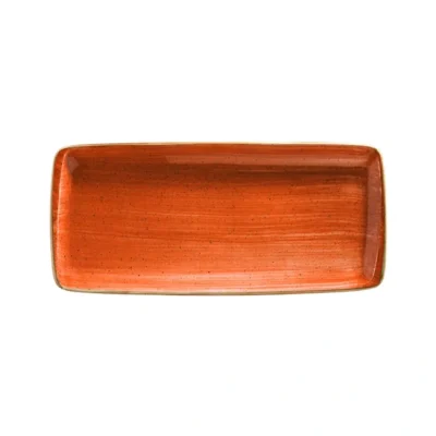 BONNA Terracotta Tallrik Rekt. 34x16cm