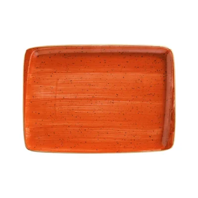 BONNA Terracotta Tallrik Rekt. 36x25cm