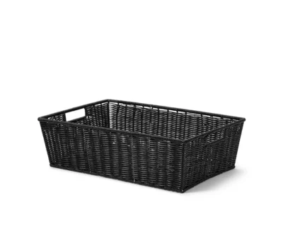 Frukt & Gröntkorg Svart 60x40xH18cm