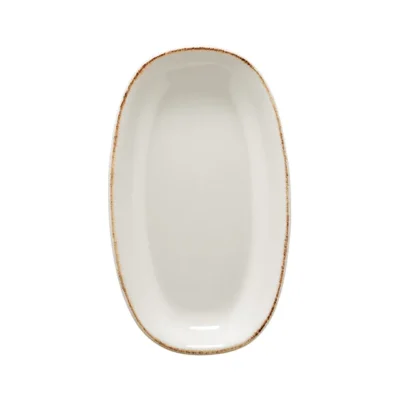 BONNA Retro Tallrik Oval 24x14cm