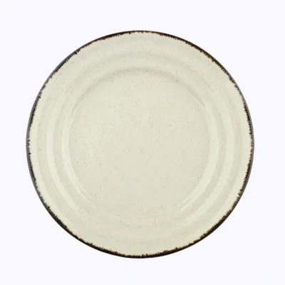 Blocho Pearl Tuana Tallrik flat 22cm beige