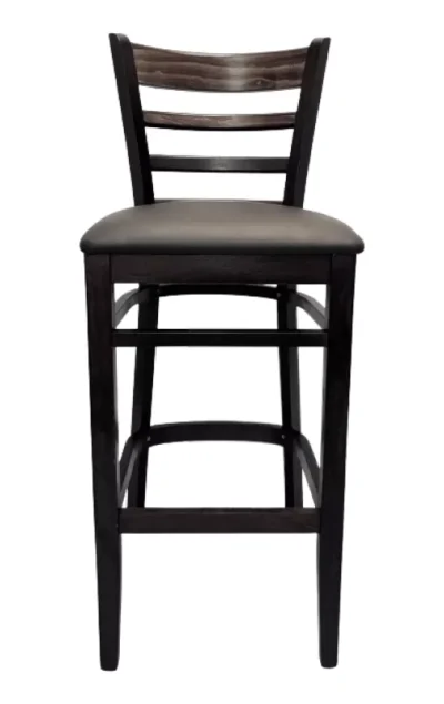 Barstol James wenge brunt konstläder