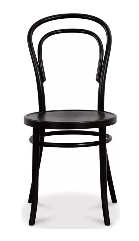 Stol Thonet svart träsits - Bild 4