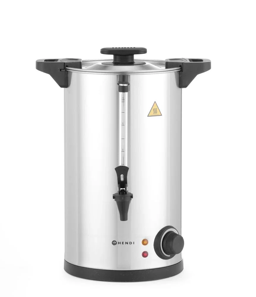 Varmdrycksdispenser enkelväggad, HENDI, 10 l, 220–240 V / 1500 W, 340 x 315 x 430 mm