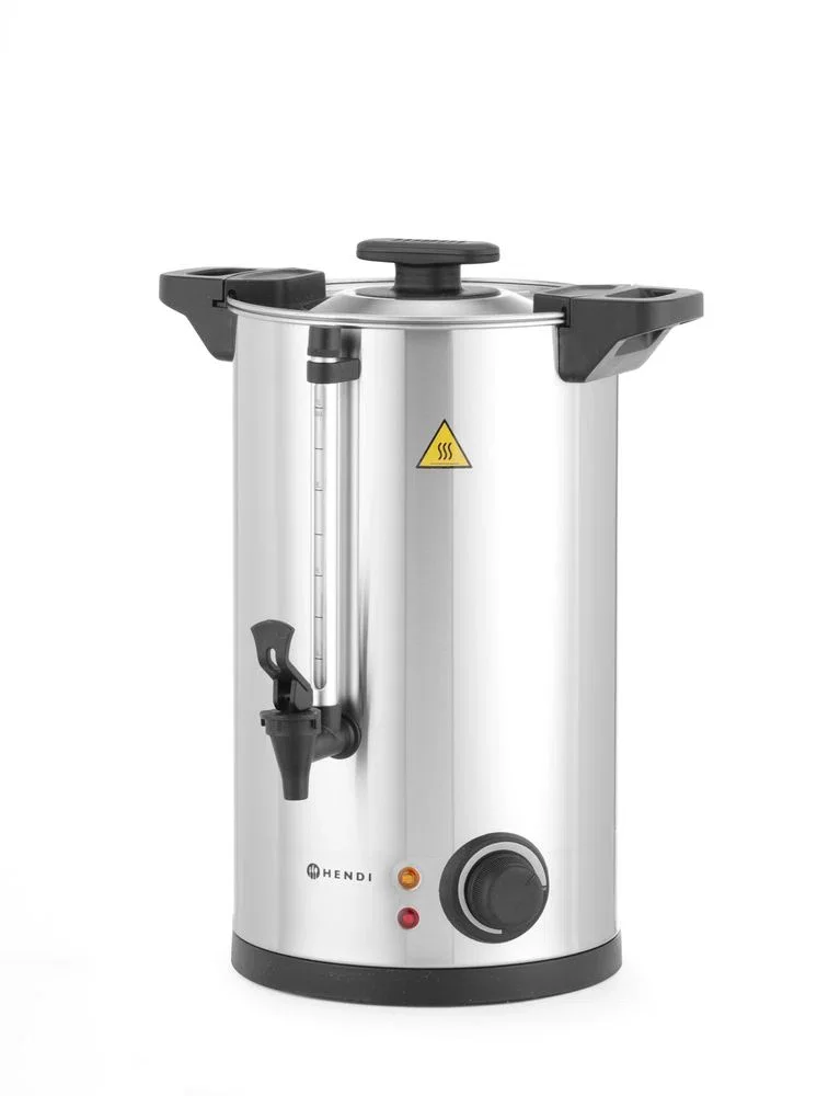 Varmdrycksdispenser enkelväggad, HENDI, 10 l, 220–240 V / 1500 W, 340 x 315 x 430 mm