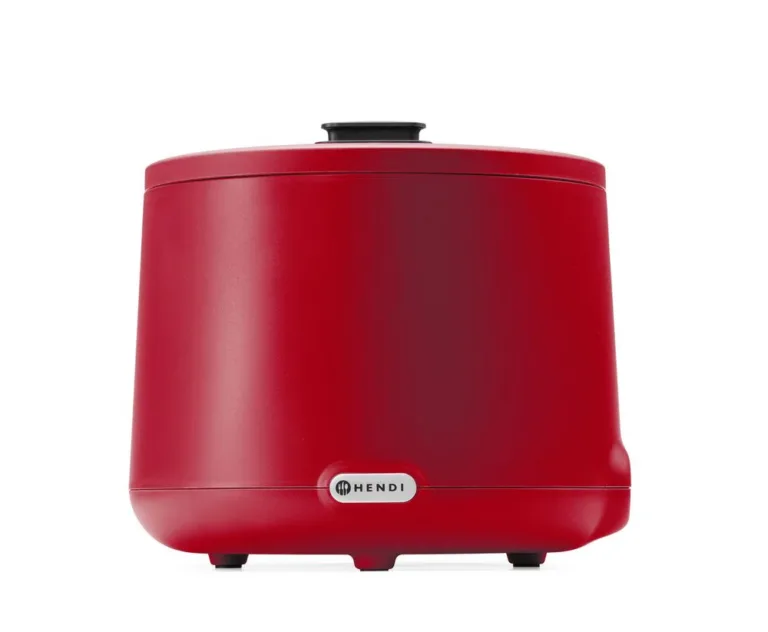 Soppkittel UNIQ, HENDI, designad av Robert Bronwasser, 8 l, röd, 220–240V/500W, Ø365x(H)325 mm