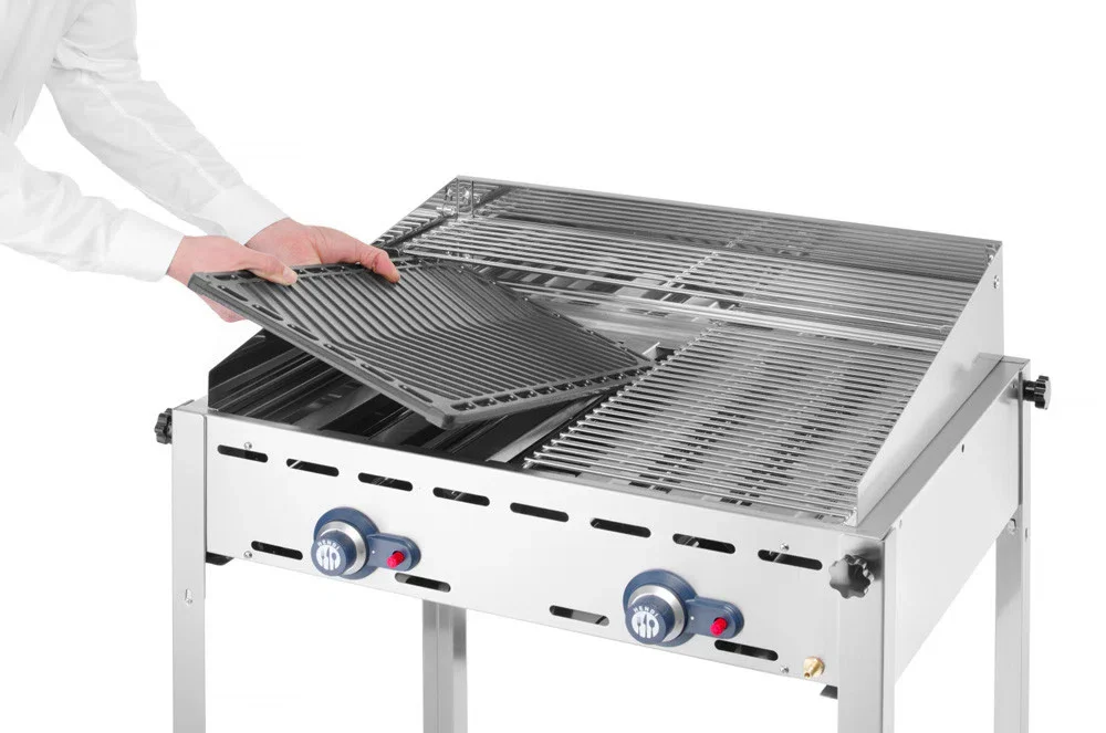 Hendi Gasgrill med 2 brännare – Green fire - Bild 9