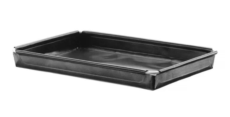 Snabbugnsplåt, non-stick, förstärkt, HENDI, Svart, 290x190x(H)30 mm
