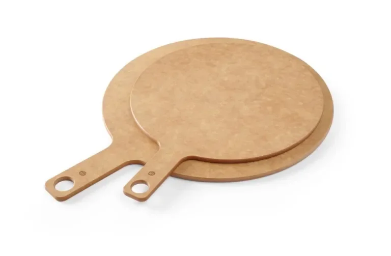 Pizzabräda med handtag, HENDI, Ø356x(H)6mm
