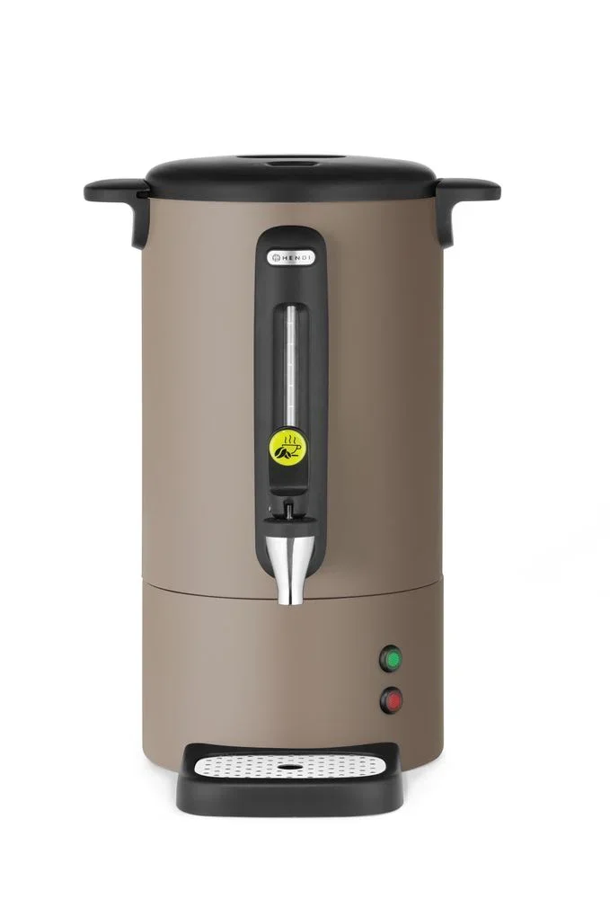 Perkolator UNIQ, HENDI, designad av Robert Bronwasser, 7 l, taupe, 220-240V/1050W, 307x330x(H)450 mm