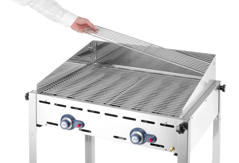 Hendi Gasgrill med 2 brännare – Green fire - Bild 7