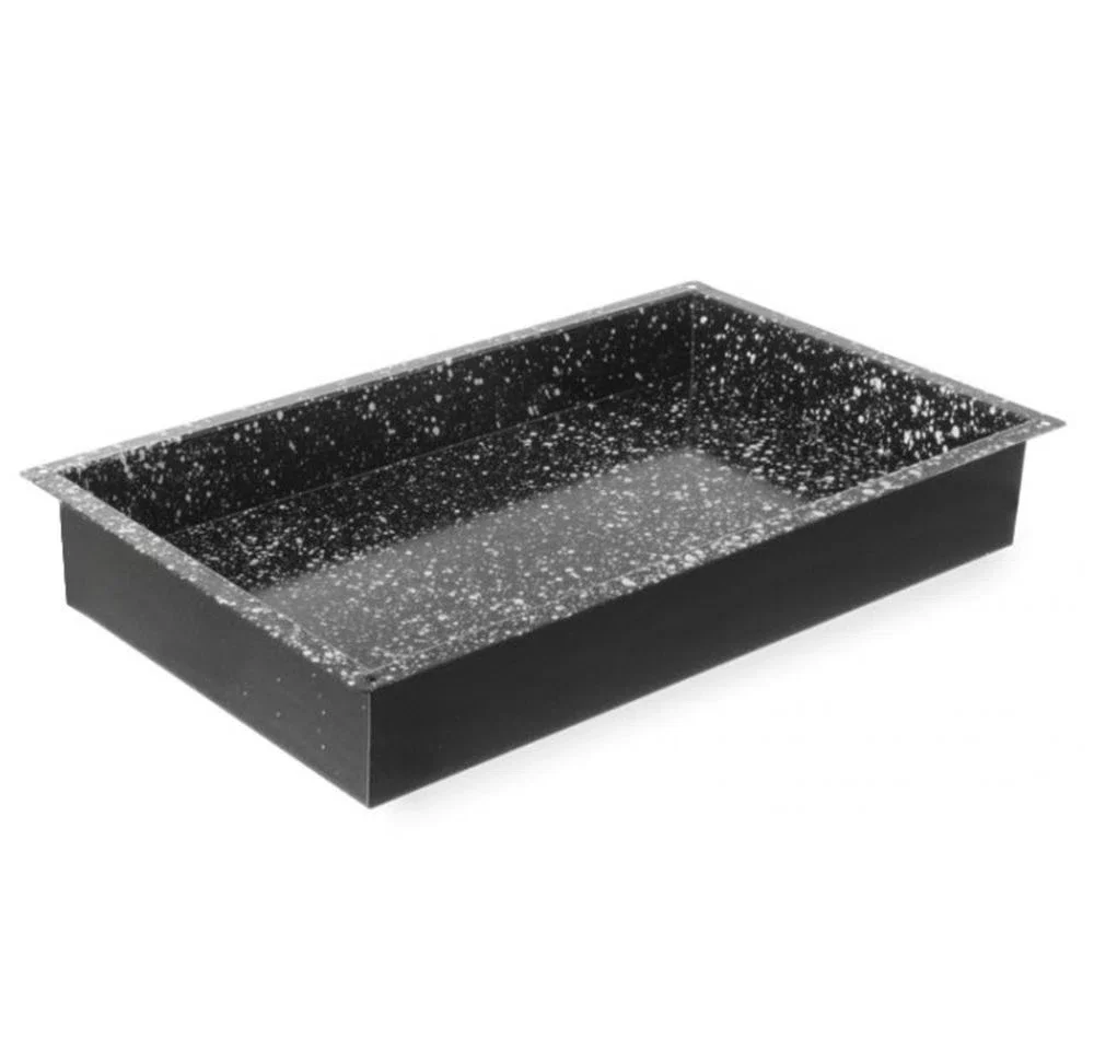 Ugnsform GN 1/1 CONVECTOMAT CLASSIC, HENDI, svart, 530x325x(H)80 mm