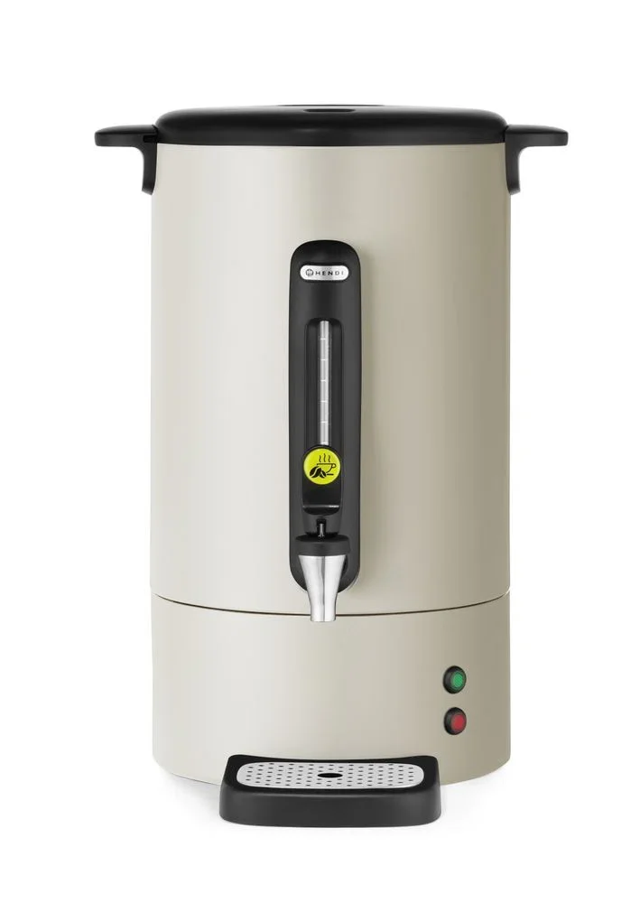 Perkolator UNIQ, HENDI, designad av Robert Bronwasser, 7 l, taupe, 220-240V/1050W, 307x330x(H)450 mm