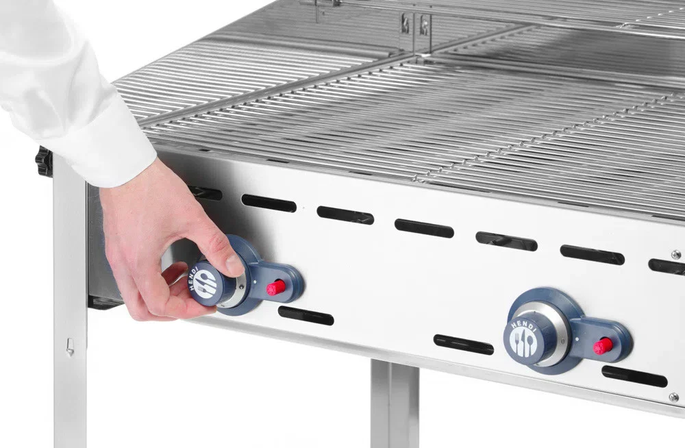 Hendi Gasgrill med 2 brännare – Green fire - Bild 11