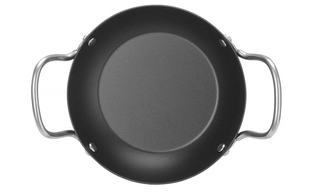 Serveringspanna i kolstål, HENDI, Ø204×240 mm - Bild 6