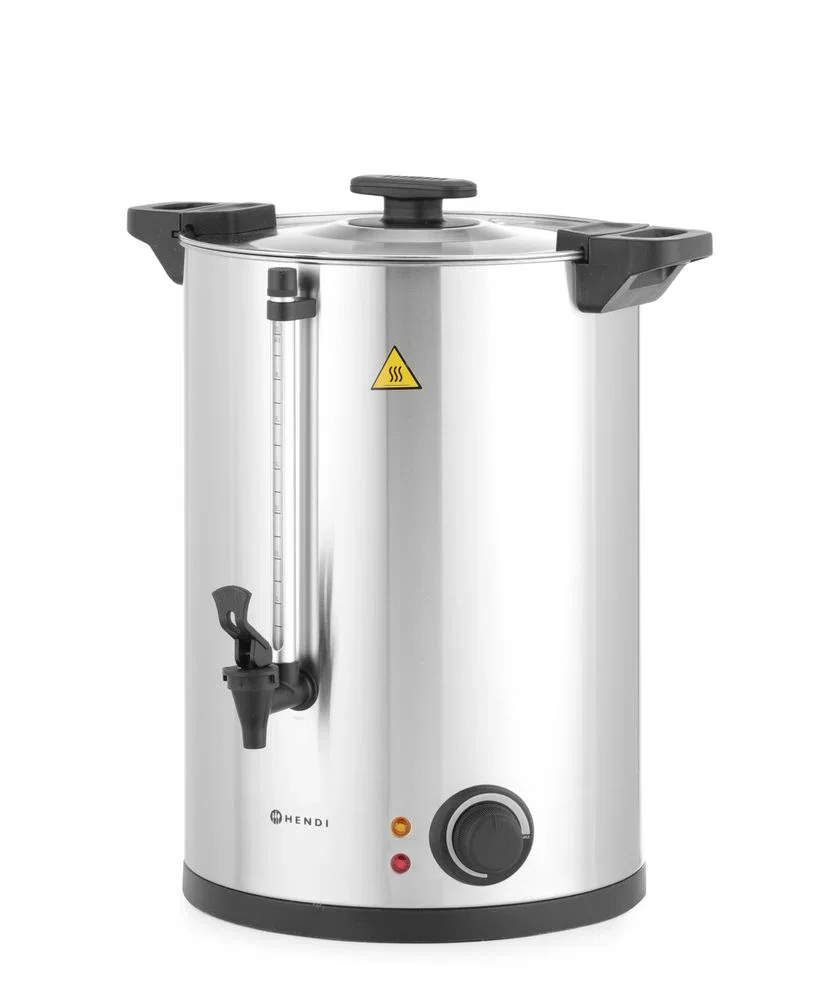 Varmdrycksdispenser enkelväggad, HENDI, ca 130 koppar på 42 min, 20 l, 220–240 V / 2500 W, 415 x 382 x 480 mm