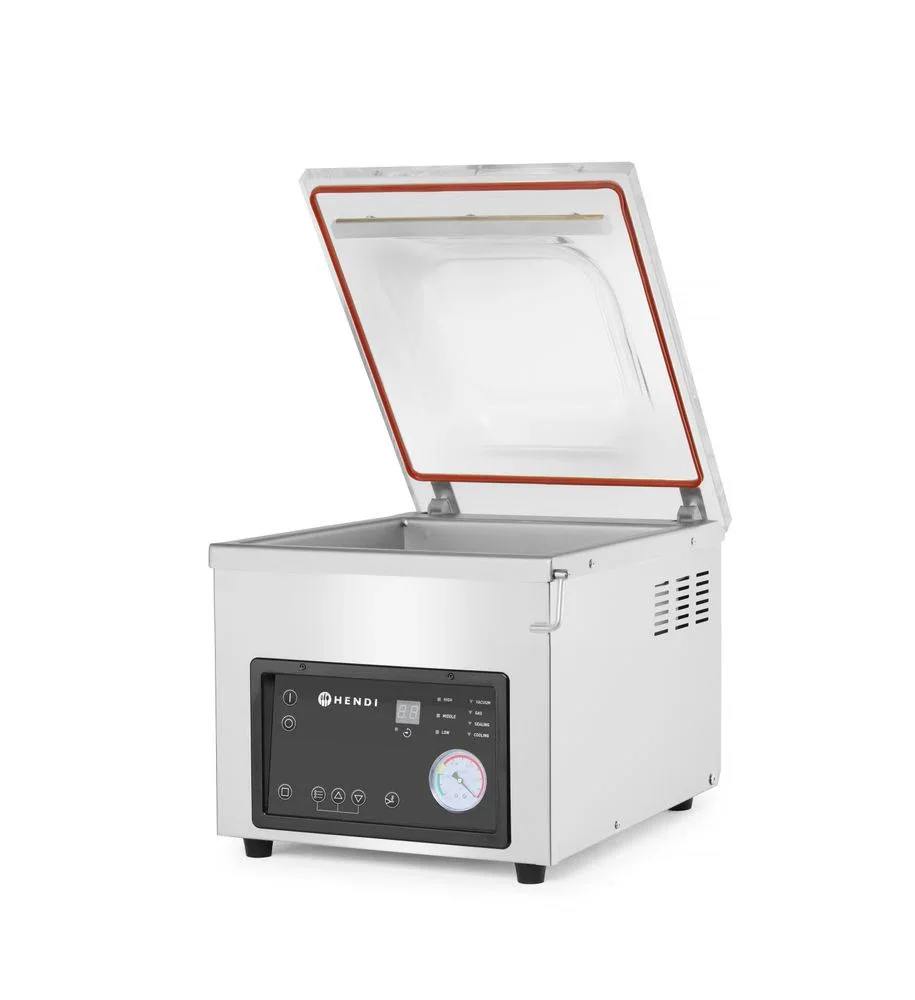 Kammar-vakuumpackare, HENDI, Profi Line, svetslist 260 mm, 230V/370W, 330x480x(H)360 mm
