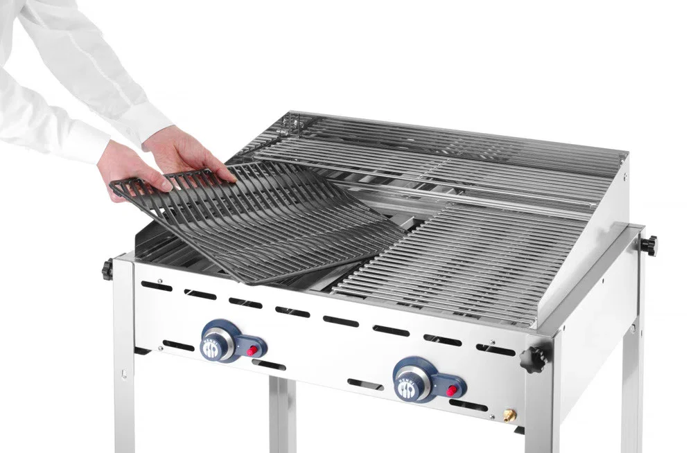 Hendi Gasgrill med 2 brännare – Green fire - Bild 8
