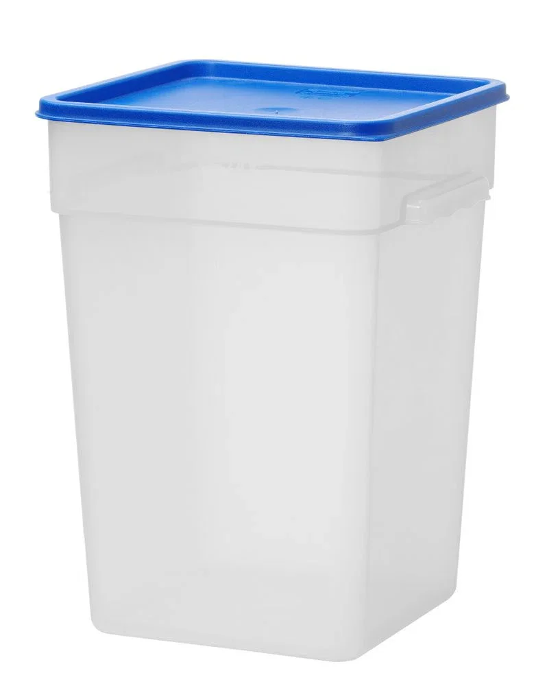 Livsmedelsbehållare med gradering, HENDI, 20,8 l, 290x290x(H)400 mm