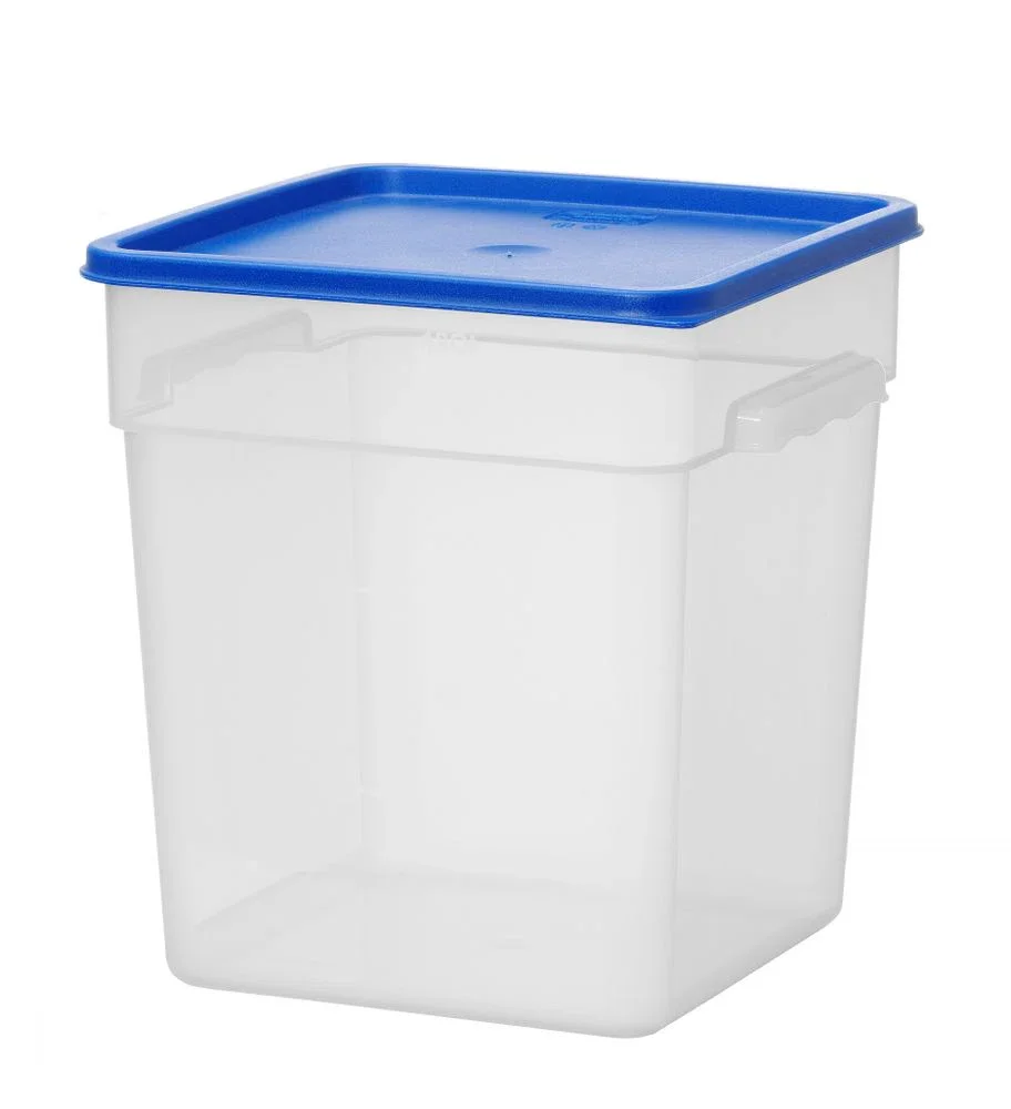 Livsmedelsbehållare med gradering, HENDI, 17,2 l, 290x290x(H)320 mm