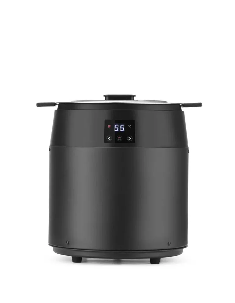 Soppkittel, vattenfri, HENDI, 10L, svart, 230V/450W, Ø330x(H)398 mm