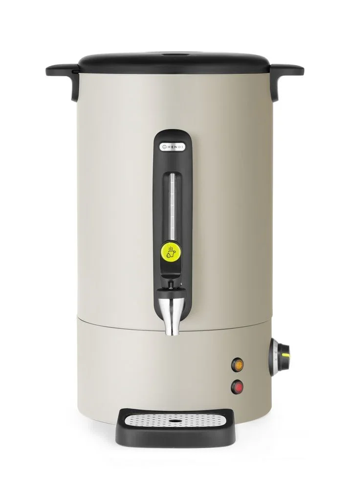 Varmdrycksberedare UNIQ, HENDI, designad av Robert Bronwasser, 16 l, cream, 220–240V/1650W, 357x380x(H)502 mm