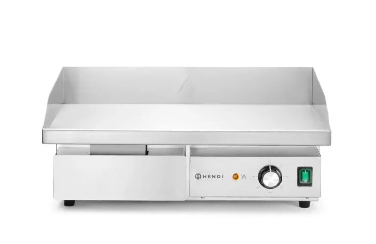Stekbord slätt, HENDI, Budget Line, 220–240V/3000W, 550x430x(H)240 mm