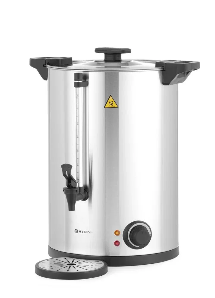 Varmdrycksdispenser dubbelväggad, HENDI, ca 120 koppar på 37 min, 17 l, 220–240 V / 2500 W, 415 x 382 x 480 mm - Bild 2