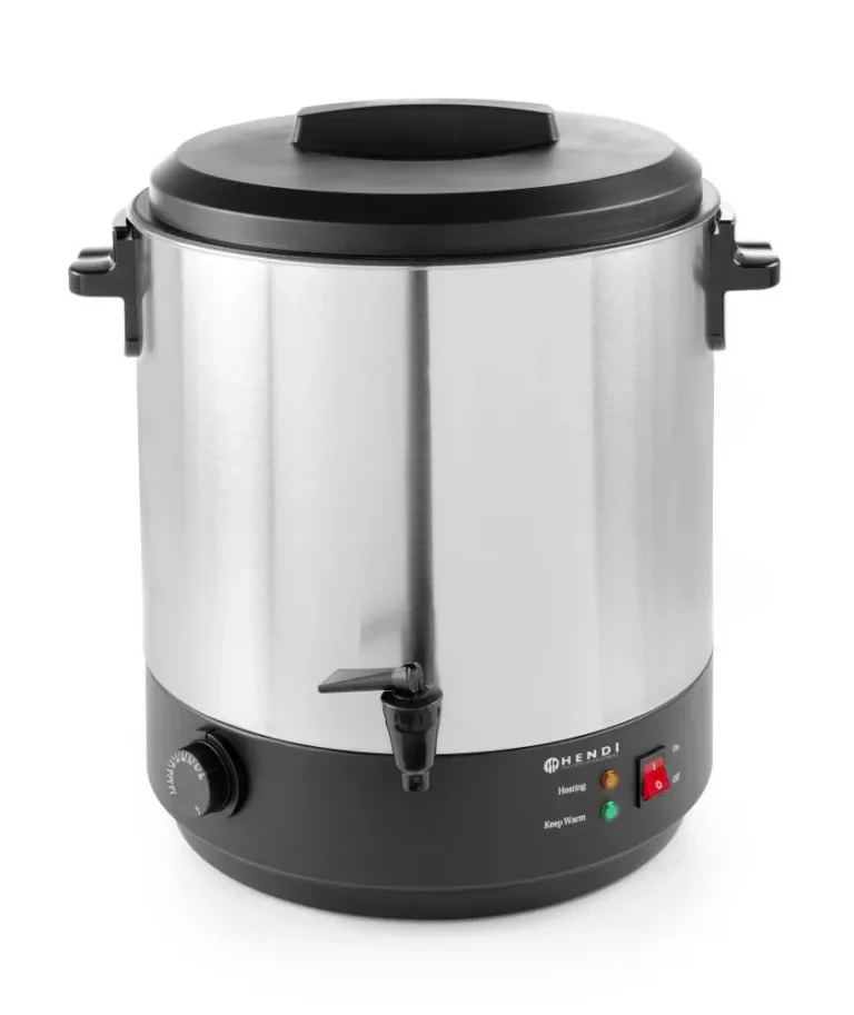 Vattenkokare Hendi 25 liter, rostfritt stål