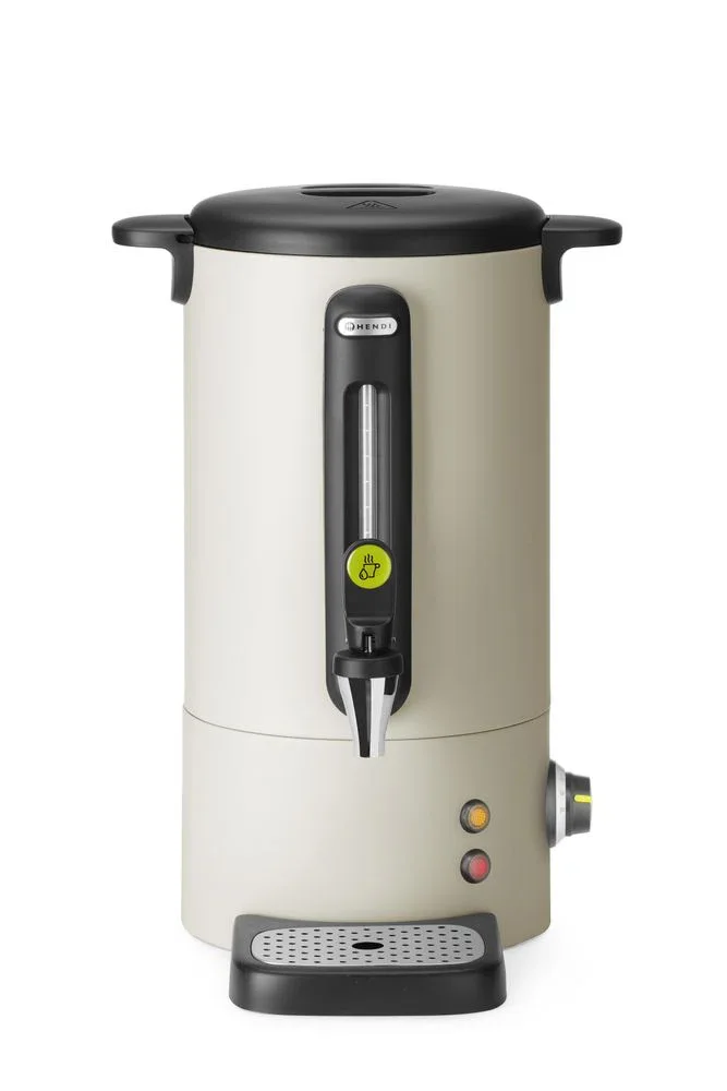 Varmdrycksberedare UNIQ, HENDI, designad av Robert Bronwasser, 16 l, cream, 220–240V/1650W, 357x380x(H)502 mm