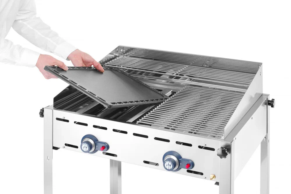 Hendi Gasgrill med 2 brännare – Green fire - Bild 10
