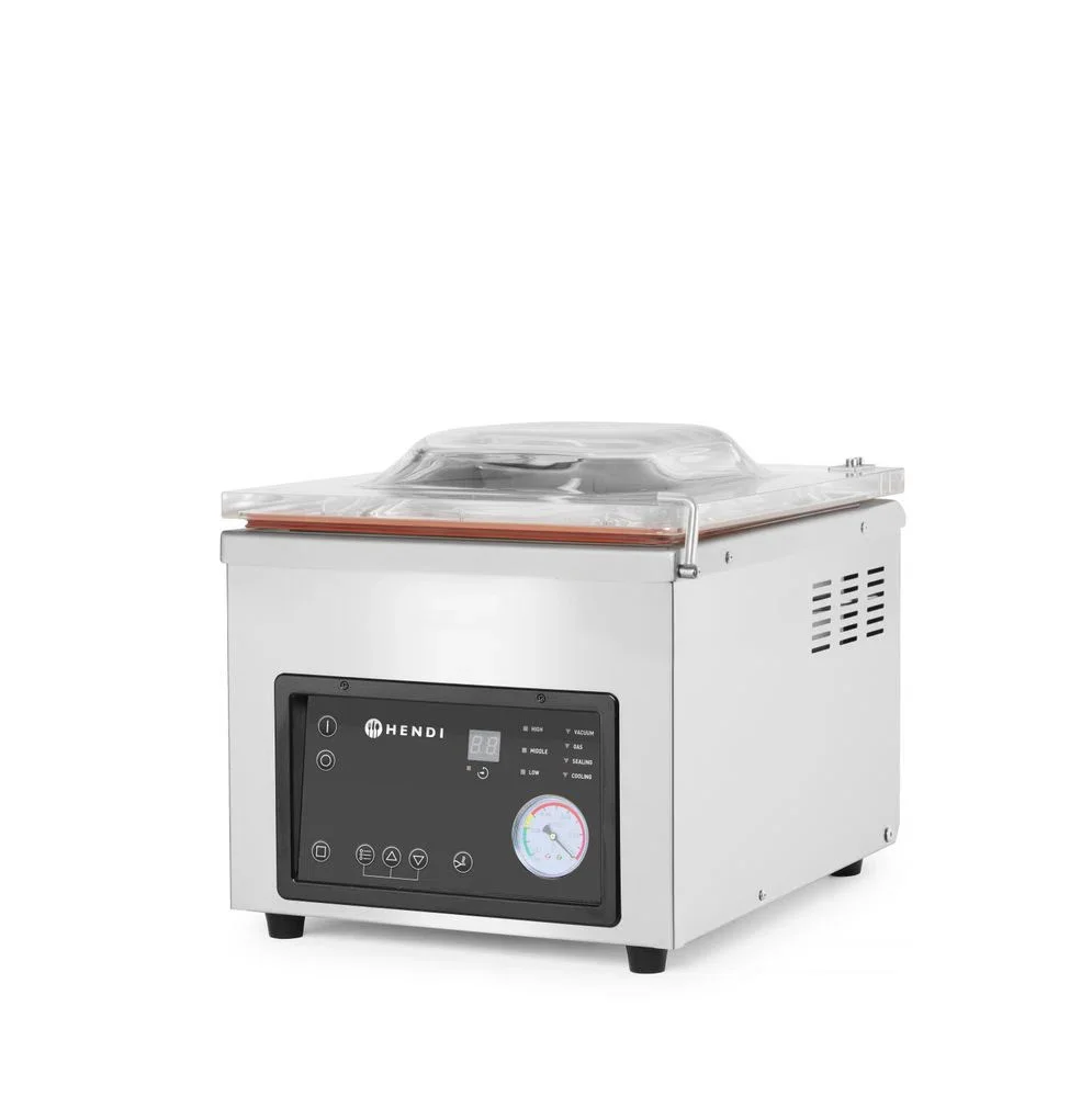 Kammar-vakuumpackare, HENDI, Profi Line, svetslist 260 mm, 230V/370W, 330x480x(H)360 mm